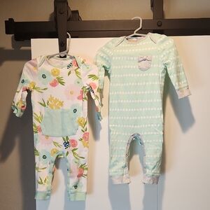 Cloud Island Girls 2 Piece Sleeper Set